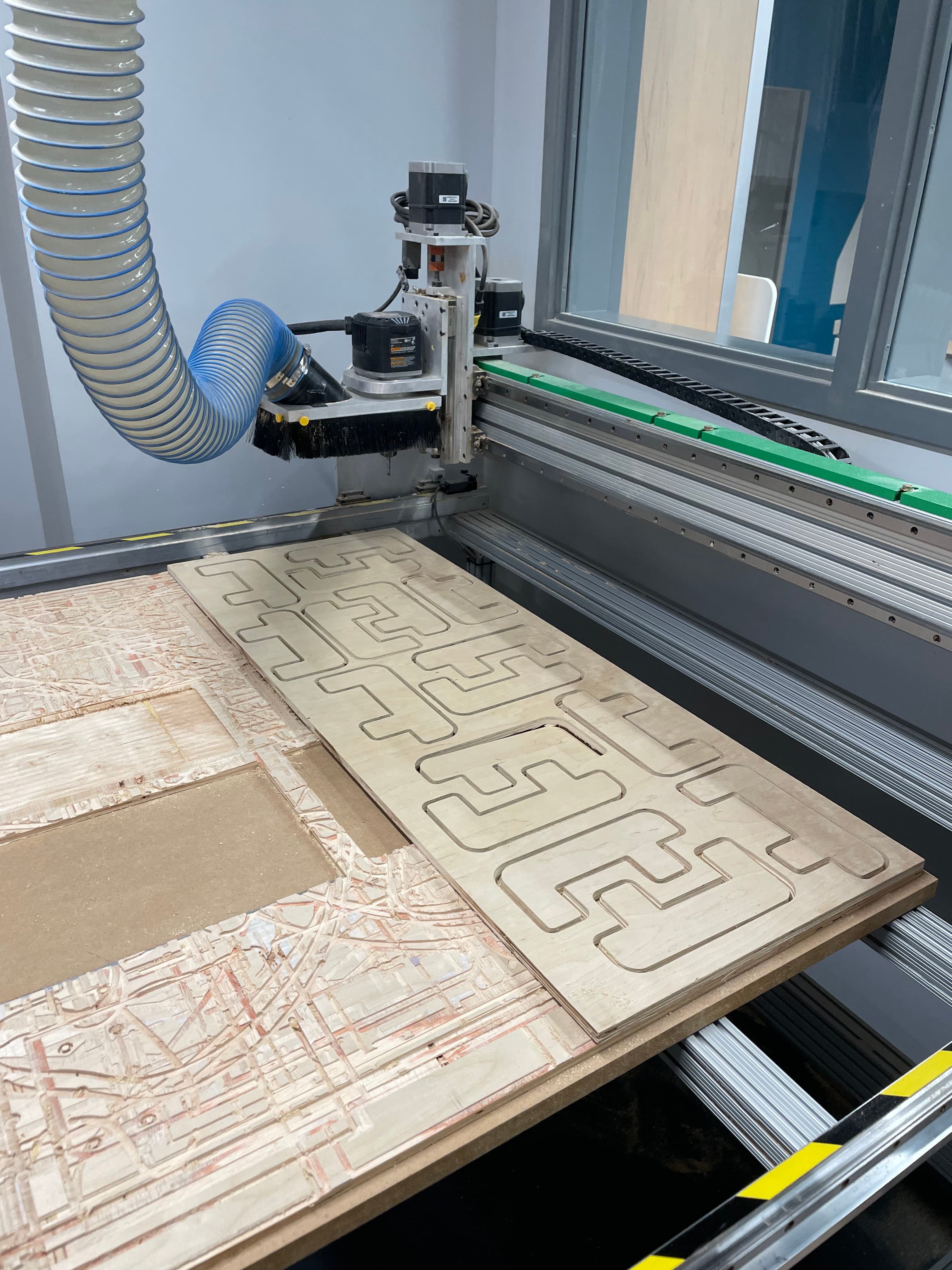 CNC fabrication detail