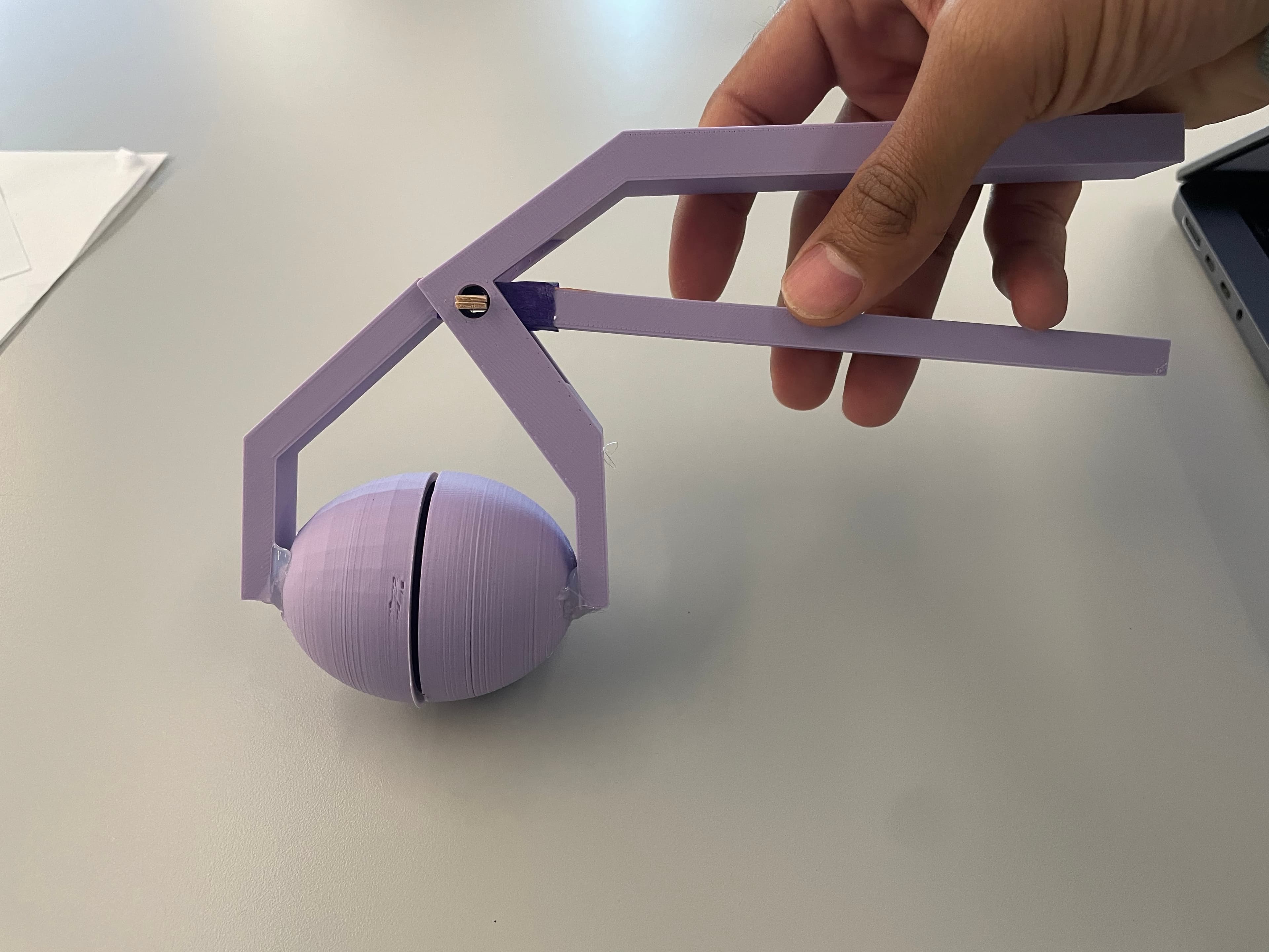 Egg cracker prototype