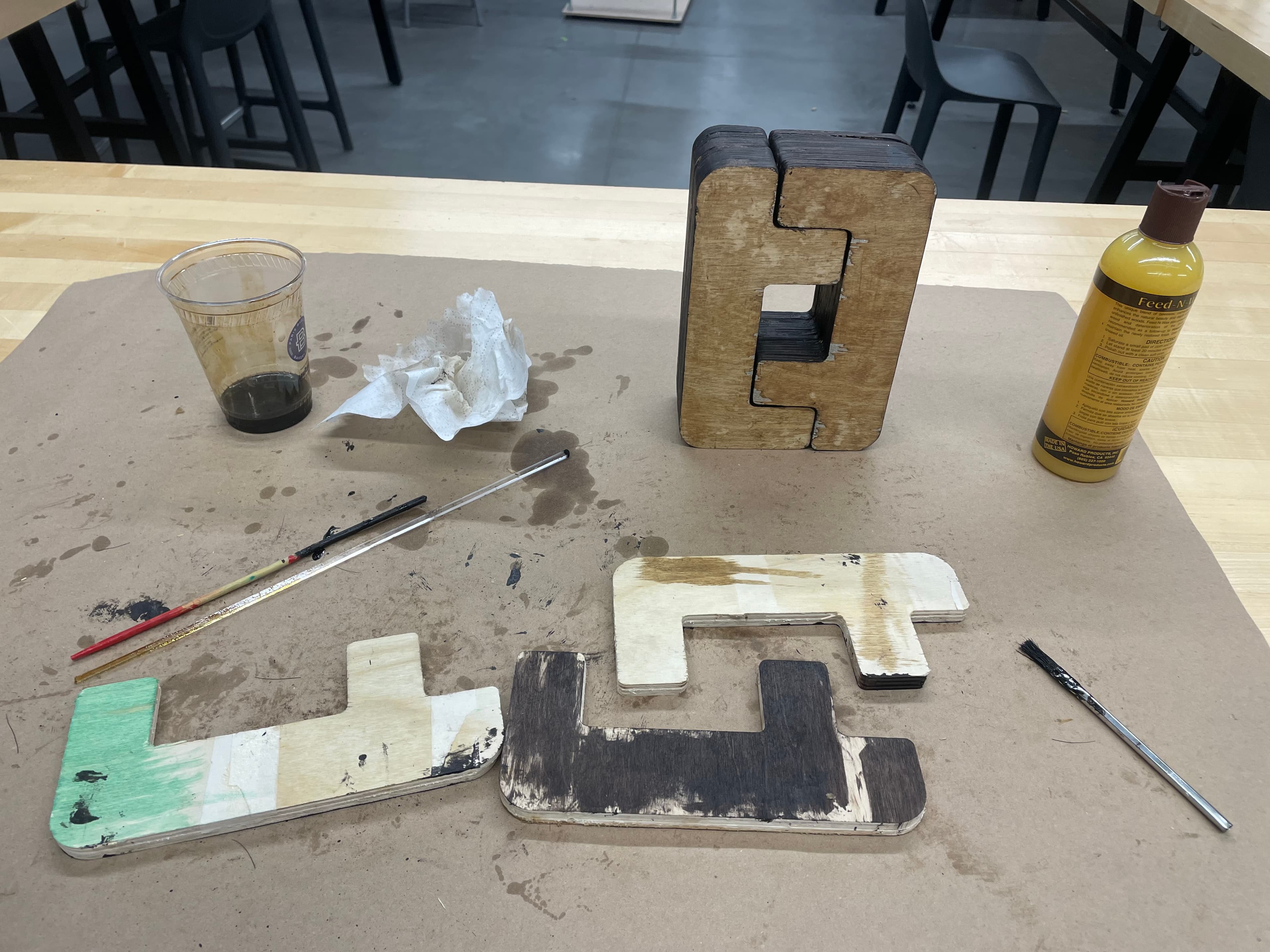 Laptop stand prototype
