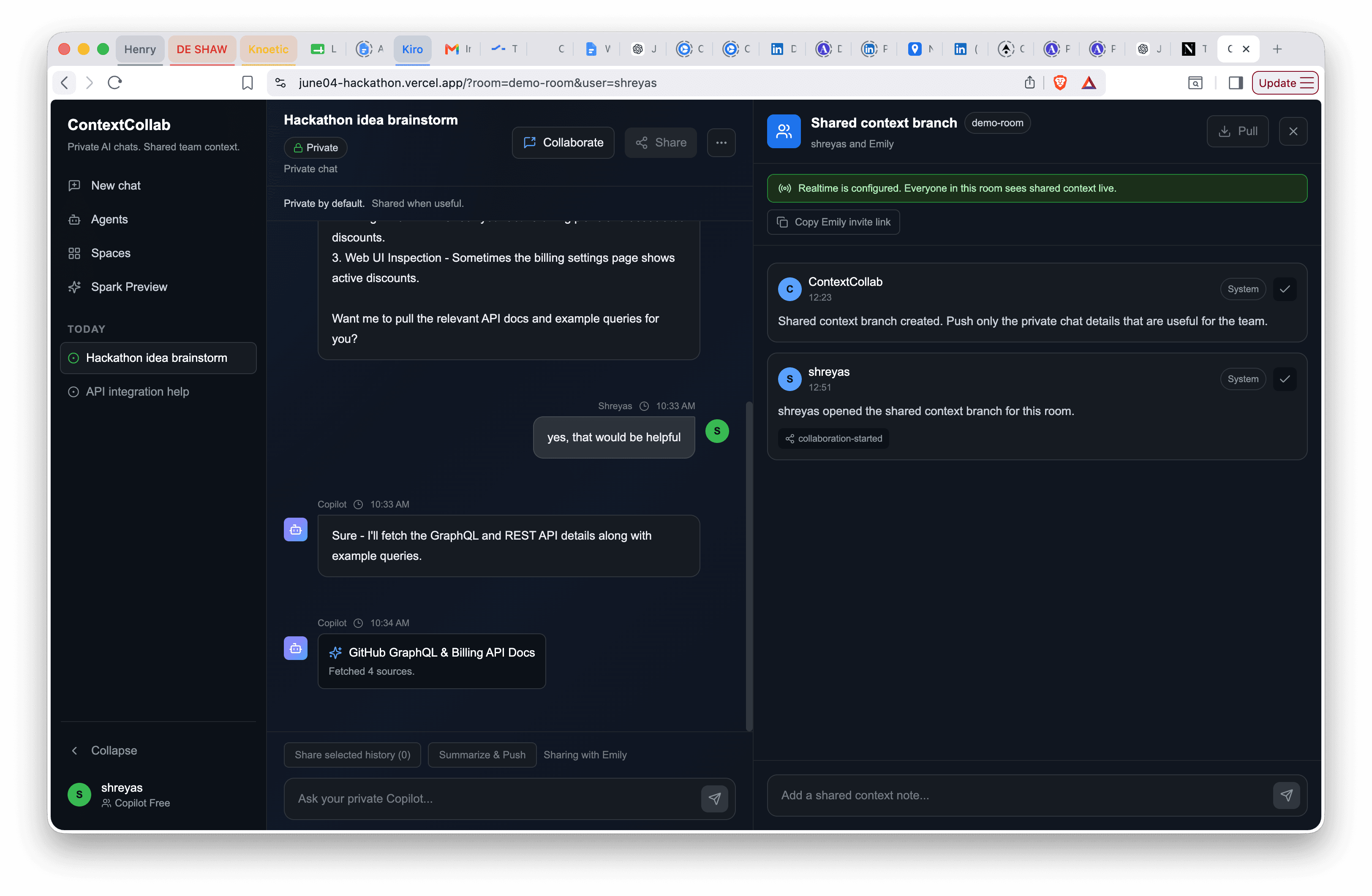 ContextCollab project preview