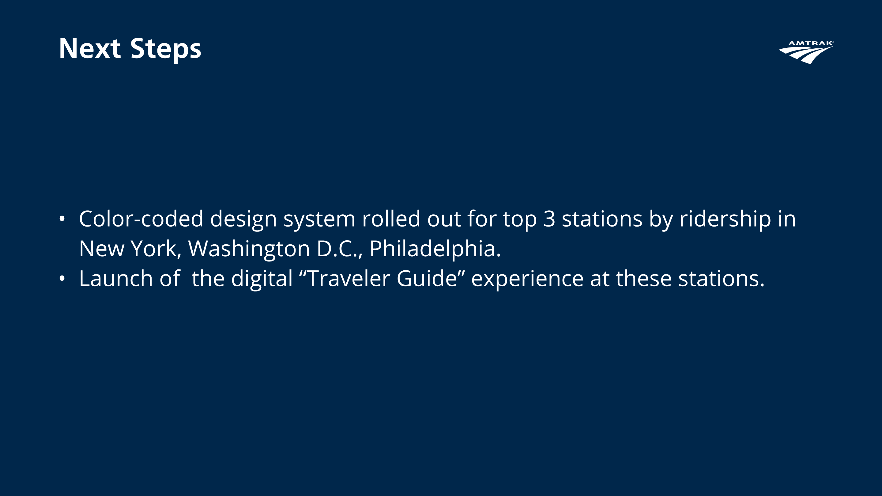 Amtrak redesign