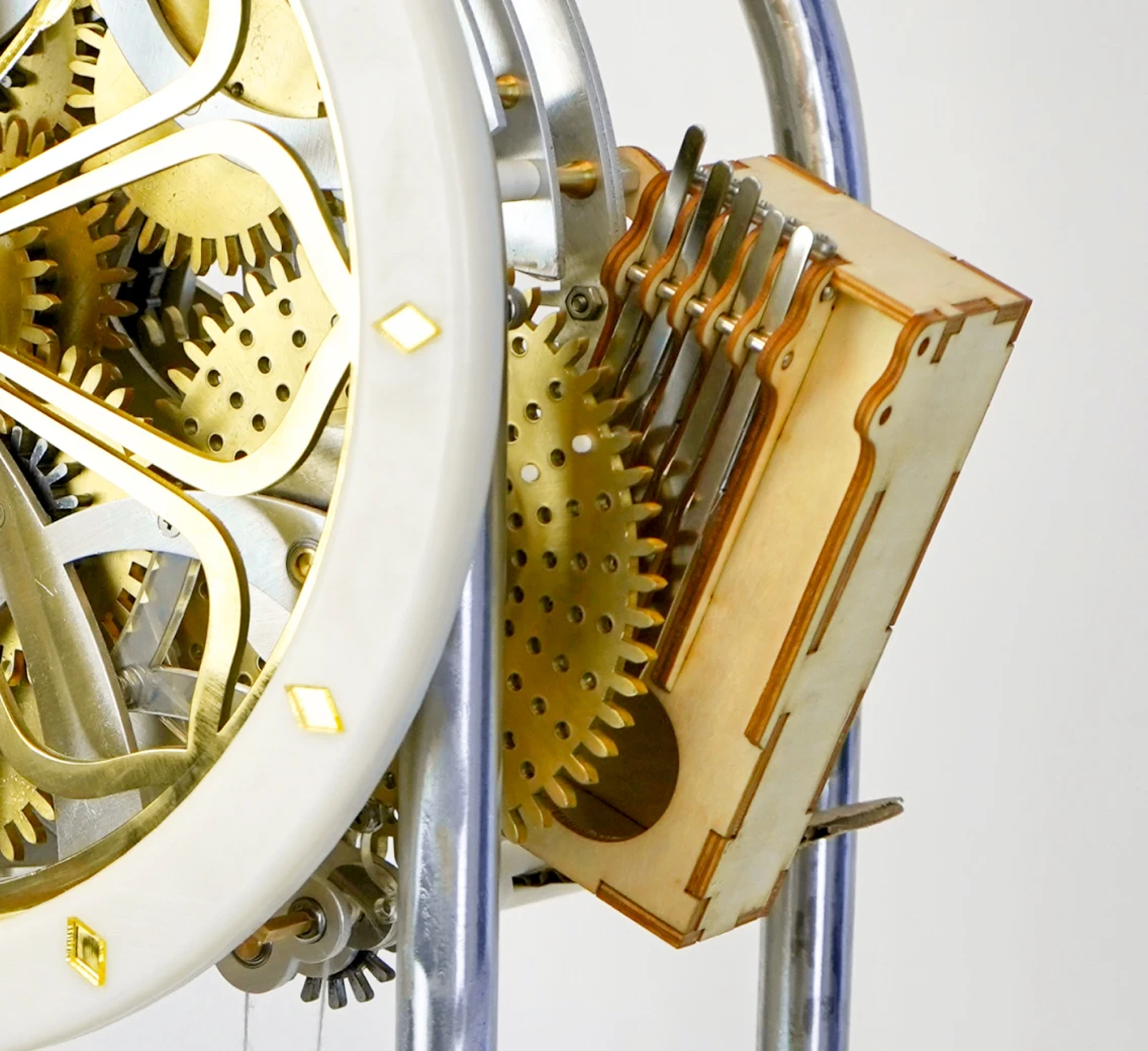 Kalimba module close-up
