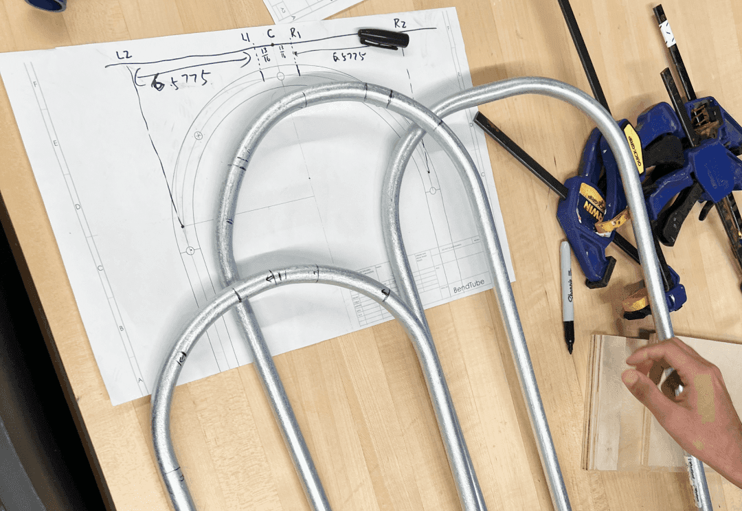 Aluminum tube frame fabrication