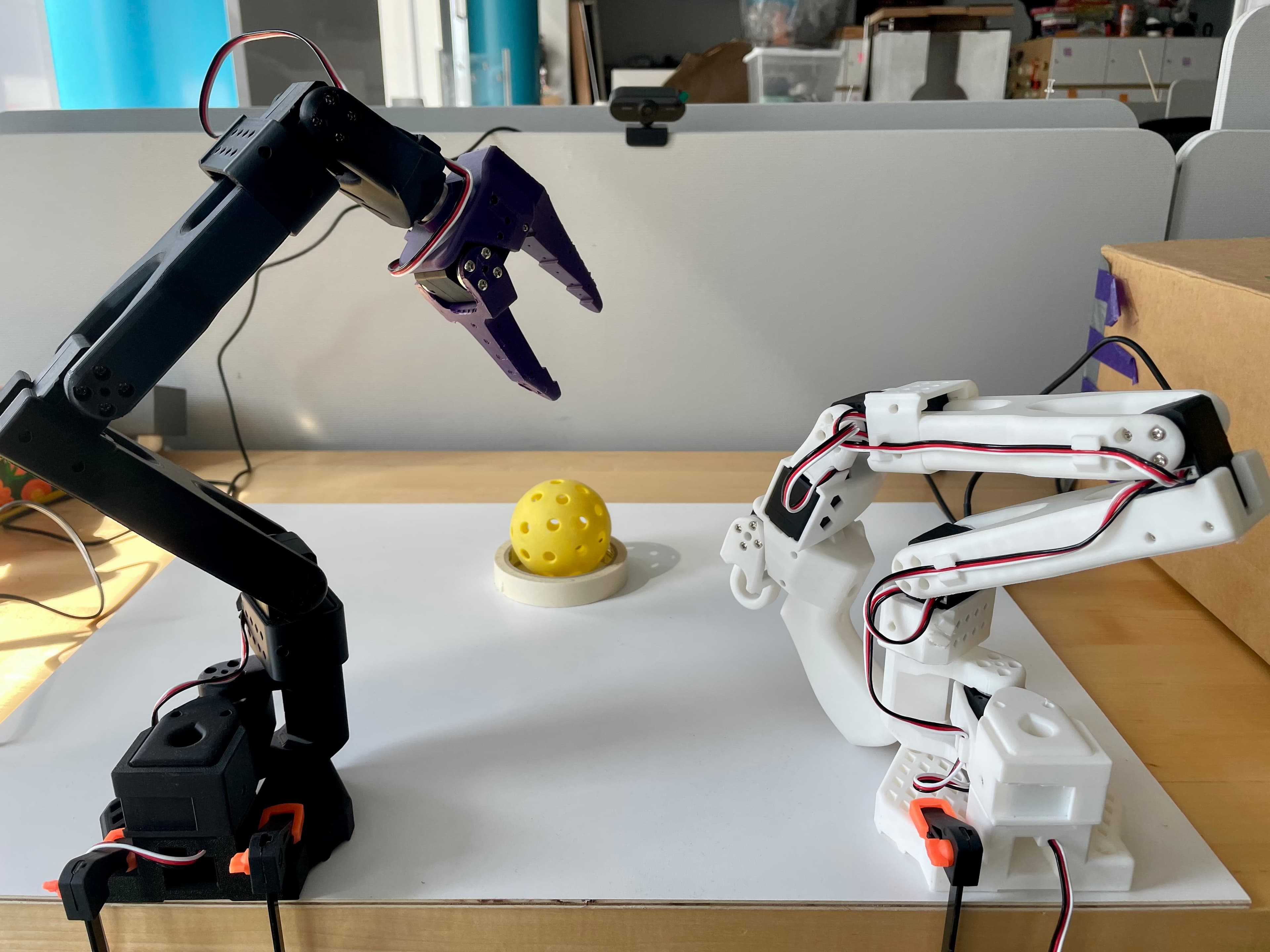 LeRobot SO-101 robotic arm project preview