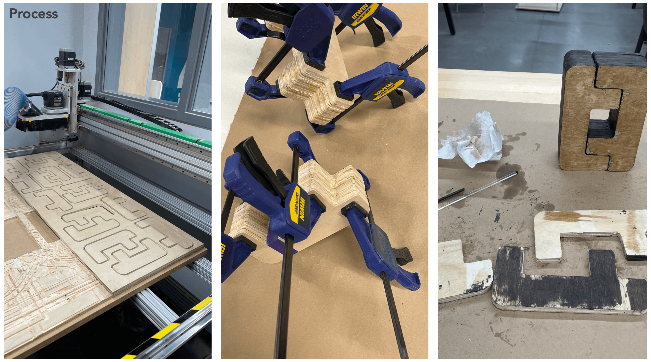 Setting up the CNC router