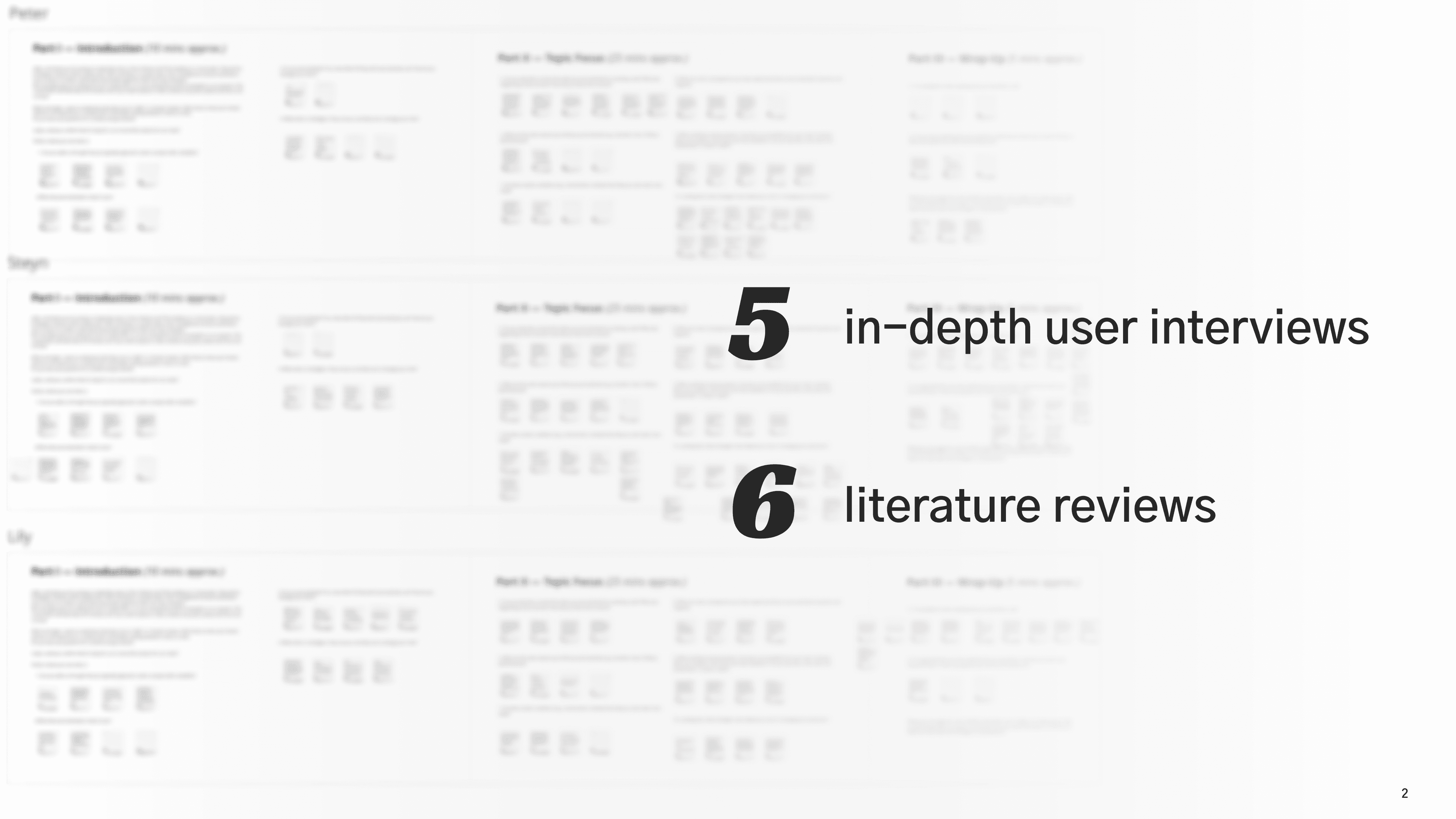 TimeWise research process